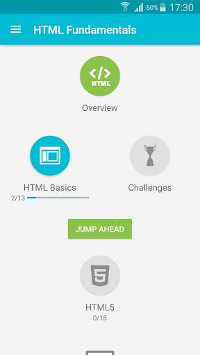 Learn HTML screenshot 1