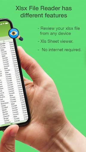 Xlsx File Reader & Viewer screenshot 2