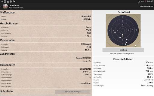 Wiederlader Helfer screenshot 11
