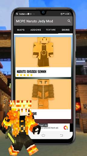 MCPE Naruto Jedy Mod screenshot 5