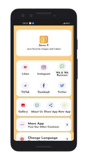 Video and image downloader - Saver F screenshot 1