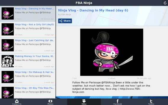 FBA Ninja screenshot 3