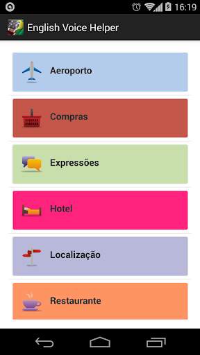 Situações Básicas Inglês Free screenshot 1