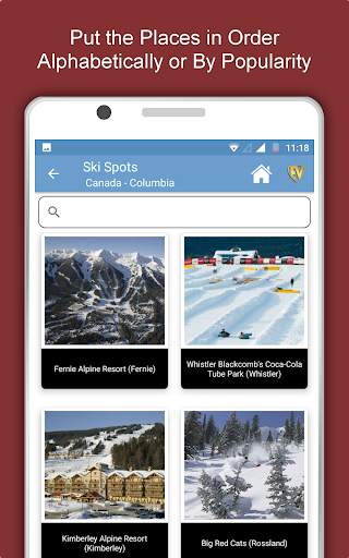Ski Spots Travel & Explore Offline Guide screenshot 11
