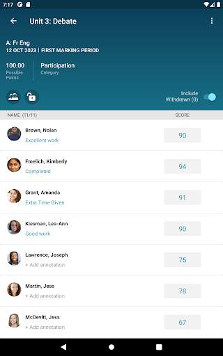 TeacherPlus for Phones скриншот 9