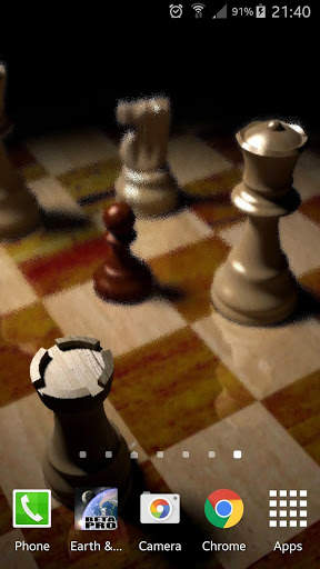 Chess Gyro 3D Parallax Live Wallpaper screenshot 1