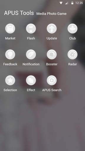 Fine-APUS Launcher theme screenshot 3