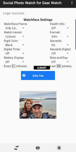 Social Photo Watch (companion app) screenshot 3