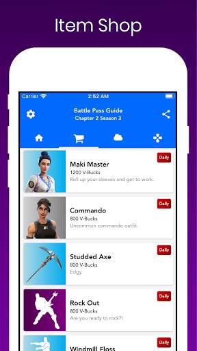 Battle Pass Guide - FNBR Item Shop, Challenges screenshot 2