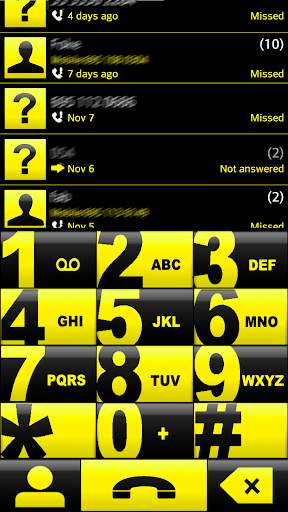 THEME CHES YELLOW FOR EXDIALER 2 تصوير الشاشة