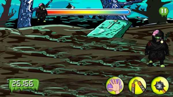 Ninja Zombie Invasion screenshot 3