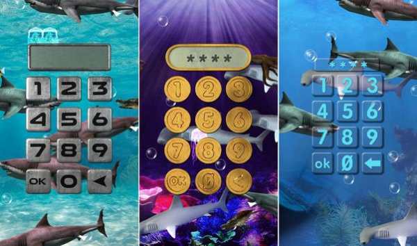 Sharks lock screen prank screenshot 5