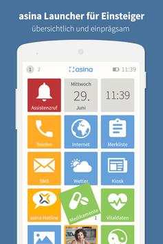 asina Launcher für Senioren screenshot 2