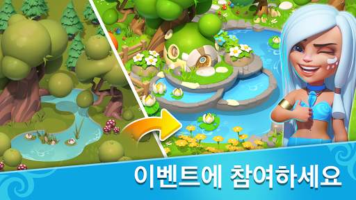 Gemmy Lands: 3매치퍼즐보석게임 screenshot 2