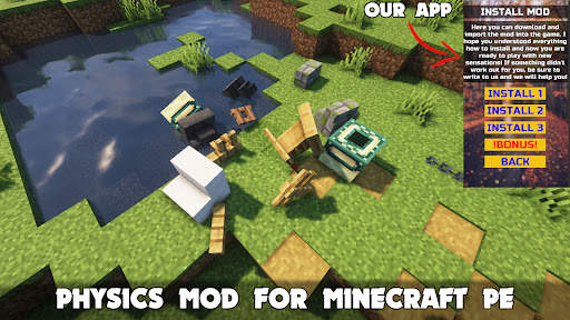 Realistic Physics in Minecraft screenshot 1