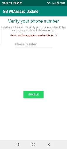 GB WMashapp Chat Offline screenshot 1
