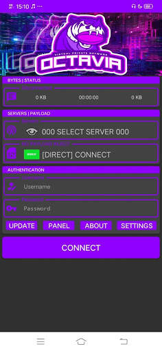 Octavia VPN screenshot 2