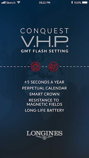 Longines VHP GMT Flash Setting screenshot 1