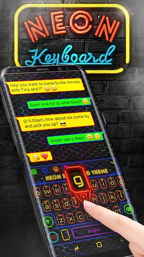 Neon Keyboard स्क्रीनशॉट 2