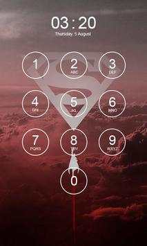 SuperMan Lock Screen screenshot 4