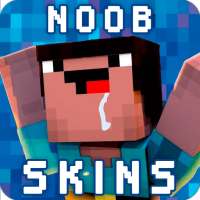 Noob Skins for Minecraft PE on 9Apps