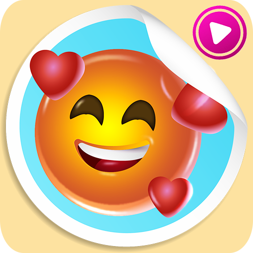 Animated Stickers For WhatsApp 💐Moving stickers🤩 icon