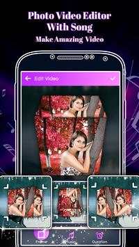 Photo Video Editor with Song screenshot 4