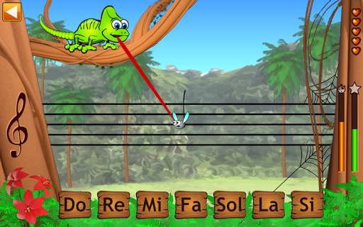 Czytaj nuty - Jungle Music screenshot 1