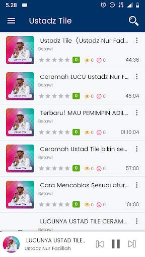 Ceramah Ustadz Tile Offline screenshot 1
