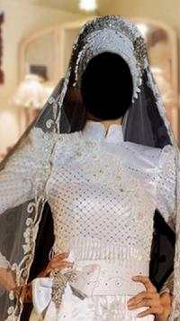 Hijab Girl Wedding Photo Frames screenshot 1