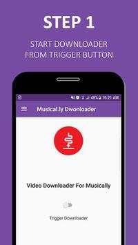 Downloader For Musical.ly  - Musical.ly Downloader screenshot 1