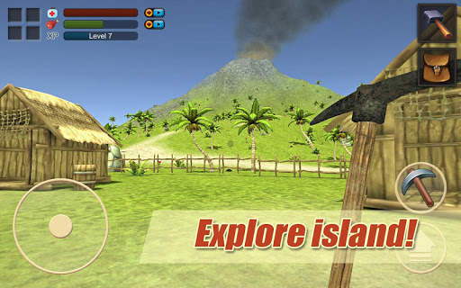 Survival Volcano Island 3D screenshot 1