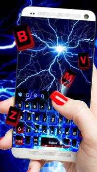 Blue Lightning Keyboard screenshot 1