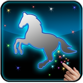 Neon Horse Livewallpaper icon