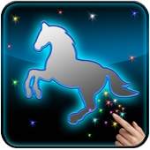 Neon Horse Livewallpaper 1.1