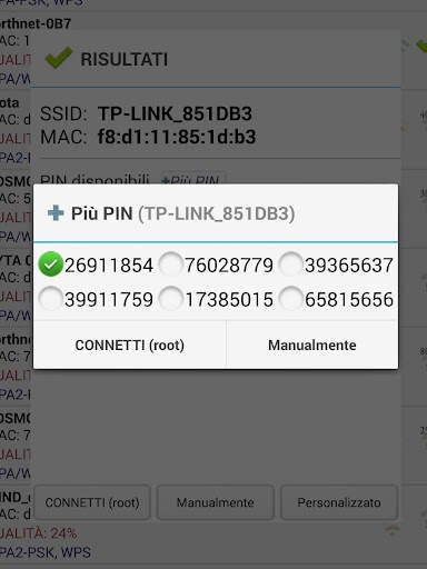 Wifi WPS Plus (Italiano) screenshot 3