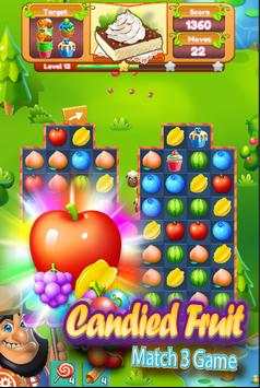 Candied Fruit Match-3 Puzzle Game screenshot 3