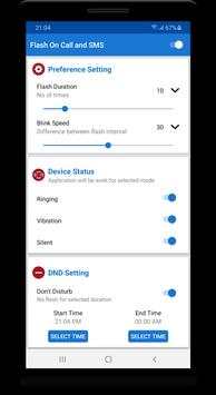 Flash On Call And SMS - Flash Blinking On Call screenshot 4