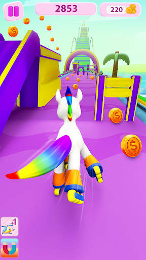Unicorn Kingdom: Running Games screenshot 1