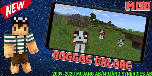 Mod Doggos Galore for MCPE screenshot 1