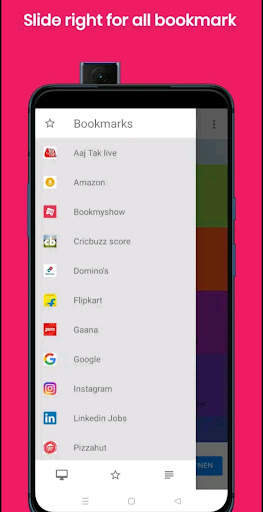 Fast browser lite - Data saver screenshot 5