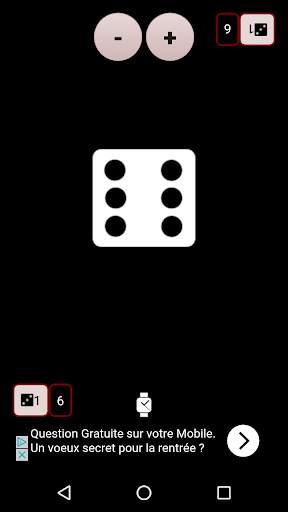 Simple Dice Free screenshot 1