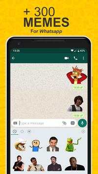 Send Meme Stickers for Whatsapp screenshot 1