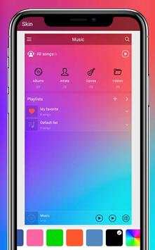 Music Player Style iphone X screenshot 4