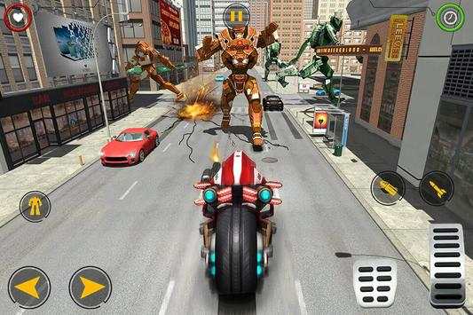 Moto Robot Trasformare Gioco screenshot 1