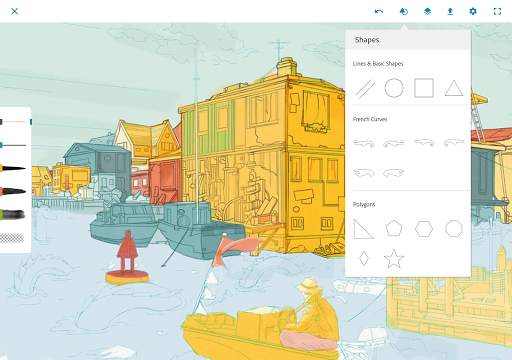 Adobe Photoshop Sketch 17 تصوير الشاشة