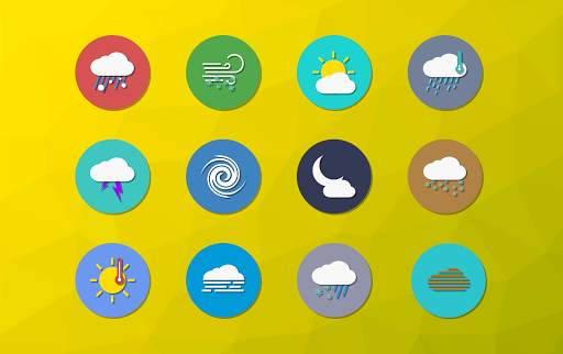 Chronus: Sthul Weather Icons स्क्रीनशॉट 2