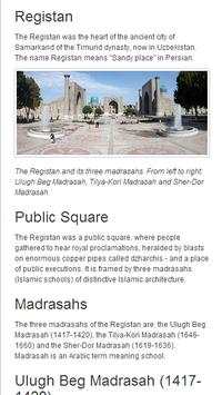 Registan Square screenshot 1