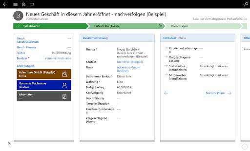 Dynamics 365 for Tablets screenshot 3