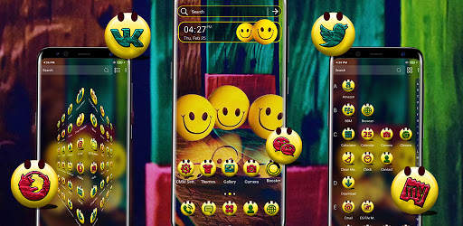 Smiley Emoji Launcher Theme screenshot 7